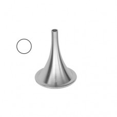 Hartmann Ear Speculum Fig. 2 Stainless Steel, 3.6 cm / 1 1/2" Diameter 5.0 mm Ø